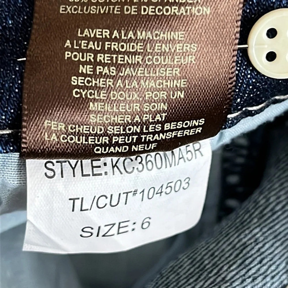 Kut From The Kloth Natalie Crop Jeans - Size 6 - Picture 7 of 8
